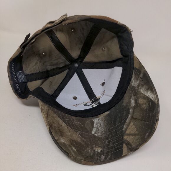 Greg's Taxidermy Strapback Hat Camo One Size Realtree Port Authority - Picture 6 of 7